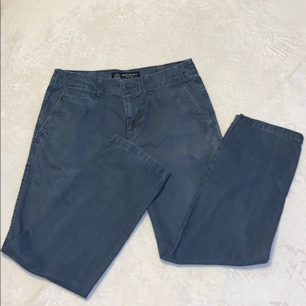 American Eagle men’s blue grey pants size 29 x 30